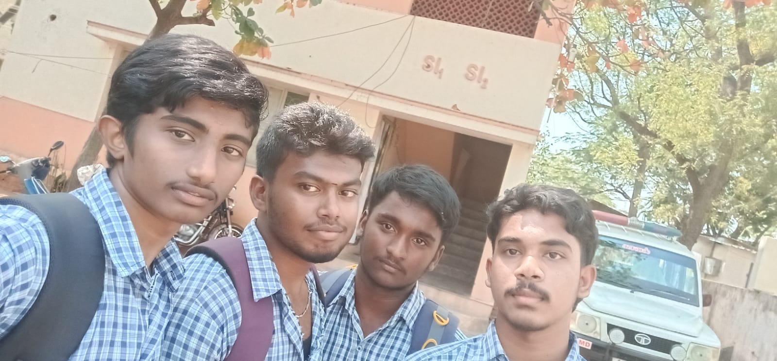 Friends selfie